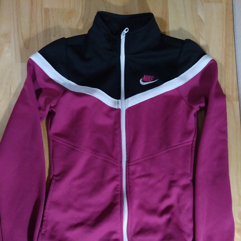 Vintage Nike Logo Color Block Track Jacket